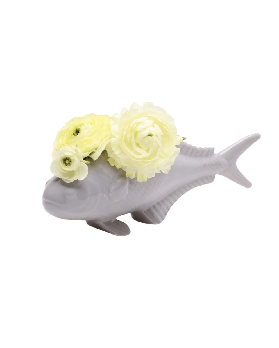 Carp Ceramic Unique Flower Vase - Chive US Wholesale