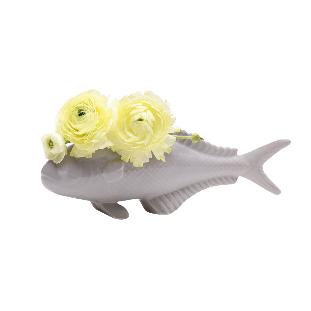 Carp Ceramic Unique Flower Vase - Chive US Wholesale