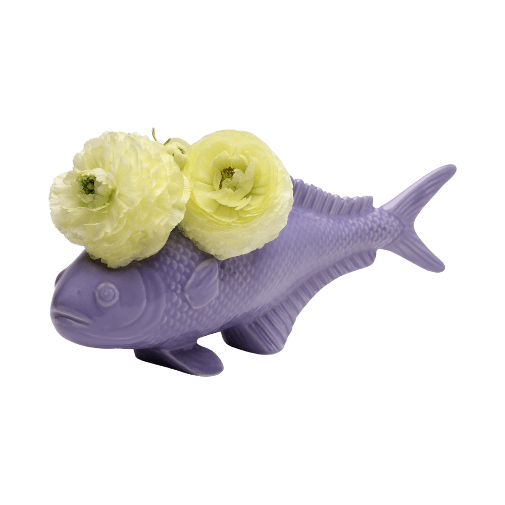 Carp Ceramic Unique Flower Vase - Chive US Wholesale