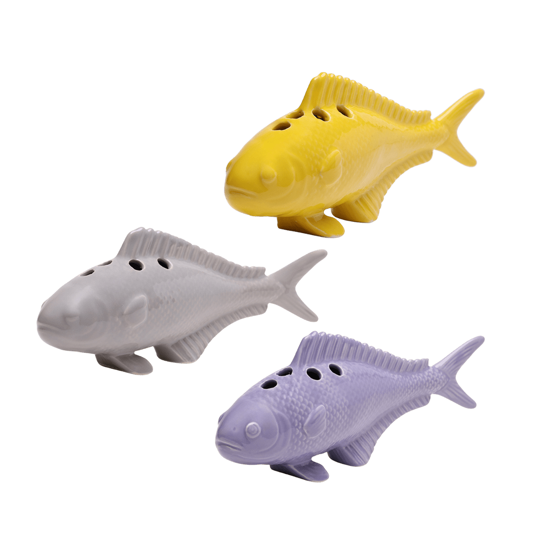 Carp Ceramic Unique Flower Vase Kit - Chive US Wholesale