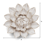 Coastal Ceramic Flower Ivory Dahlia - Chive US Wholesale