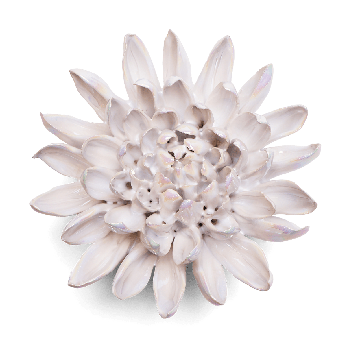 Ceramic Flower Pearl Chrysanthemum - Chive US Wholesale