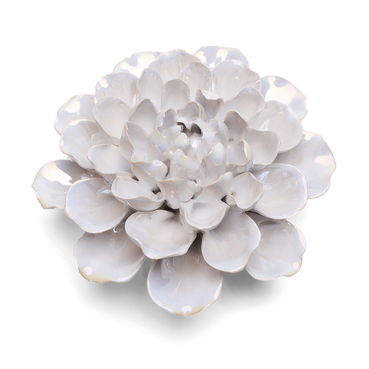 Ceramic Flower Pearl Large Flower - Chive US Wholesale