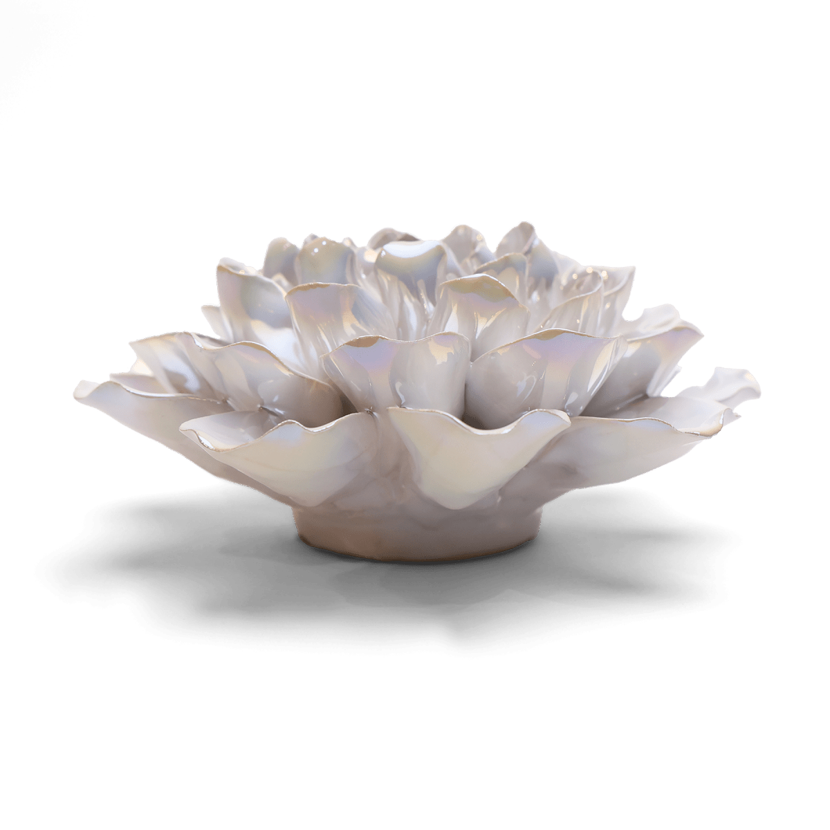 Ceramic Flower Pearl Large Flower - Chive US Wholesale