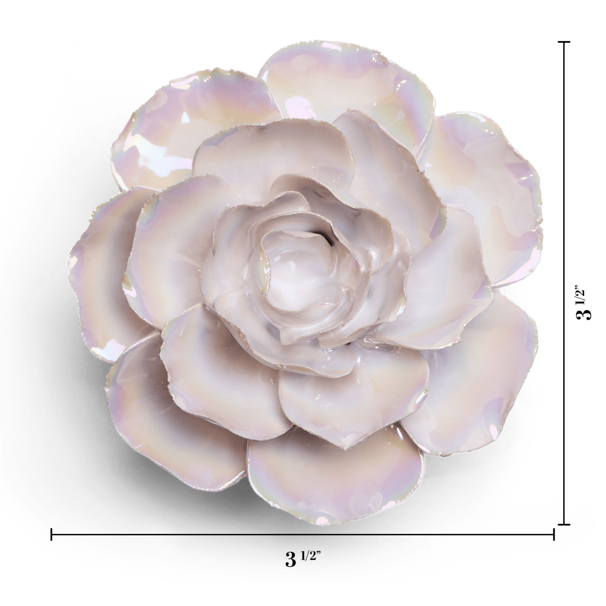 Ceramic Flower Pearl Ranunculus - Chive US Wholesale