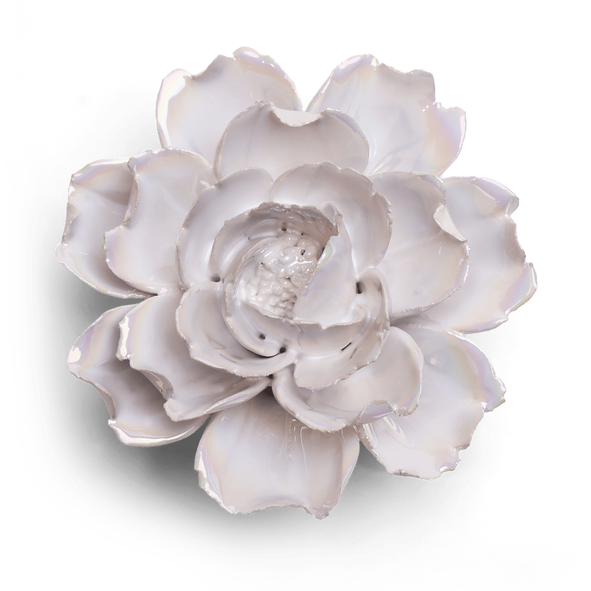 Ceramic Flower Pearl Rose - Chive US Wholesale