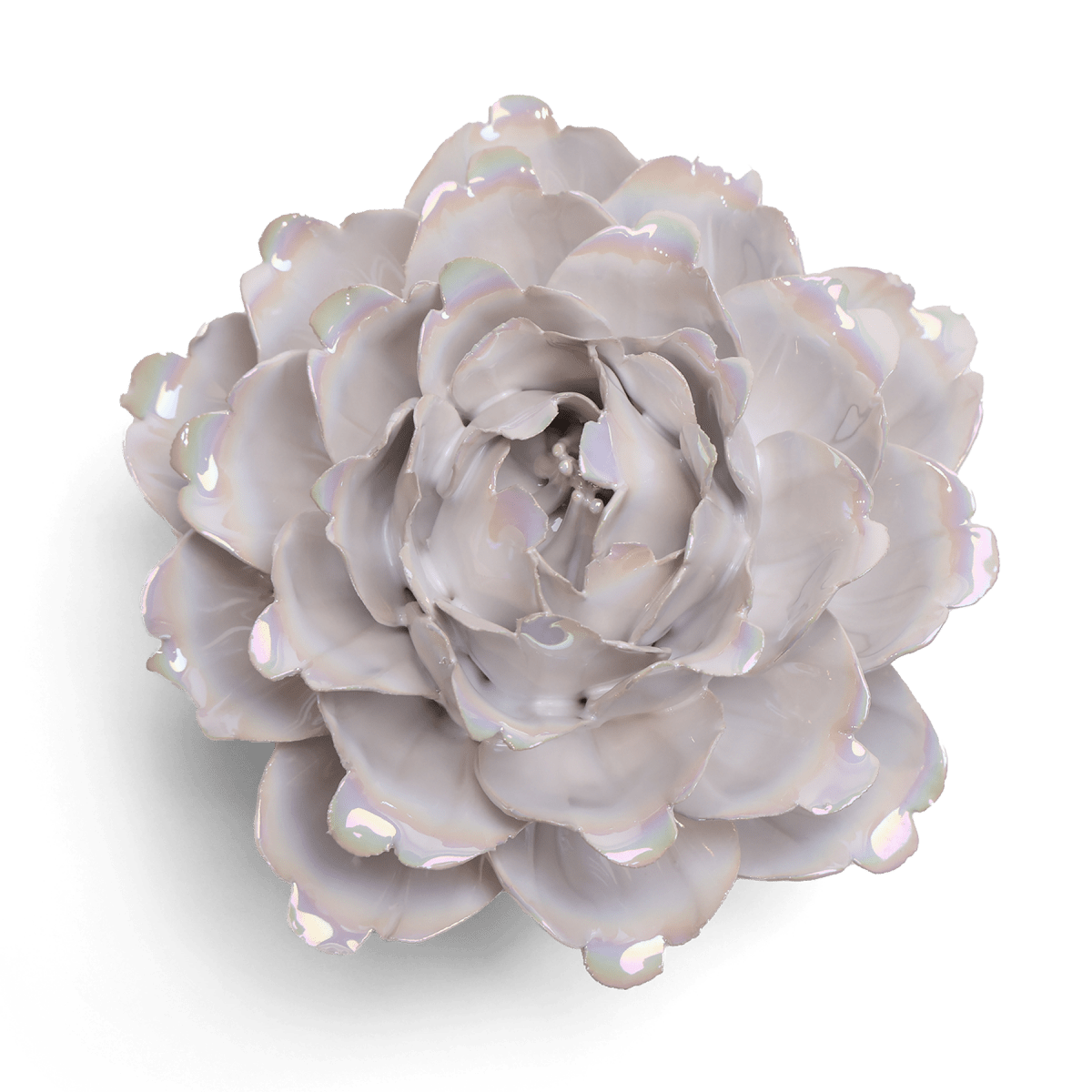 Ceramic Flower Pearl Zinnia - Chive US Wholesale