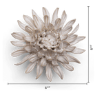 Coastal Ceramic Flower Ivory Spider Mum - Chive US Wholesale