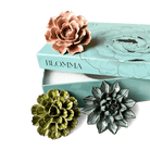 Ceramic Flower Blomma Box Set - Chive US Wholesale