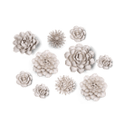 Ceramic Flower Coastal Curated Collection 2 - Chive US Wholesale