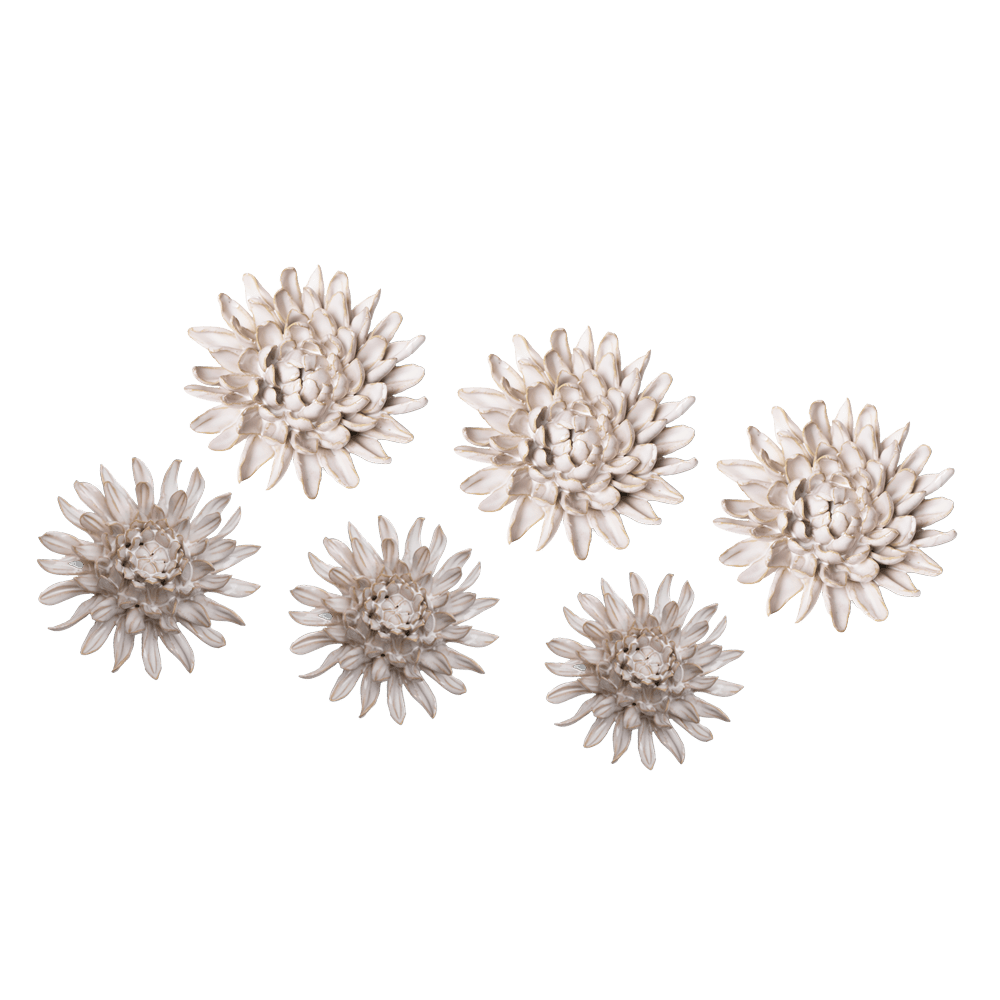 Ceramic Flower Coastal Curated Collection #5 - Chive US Wholesale