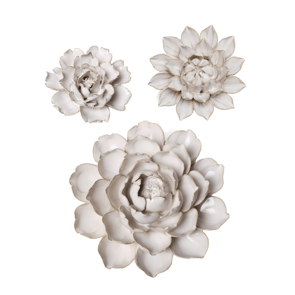 Ceramic Flower Coastal Curated Collection #6 - Chive US Wholesale