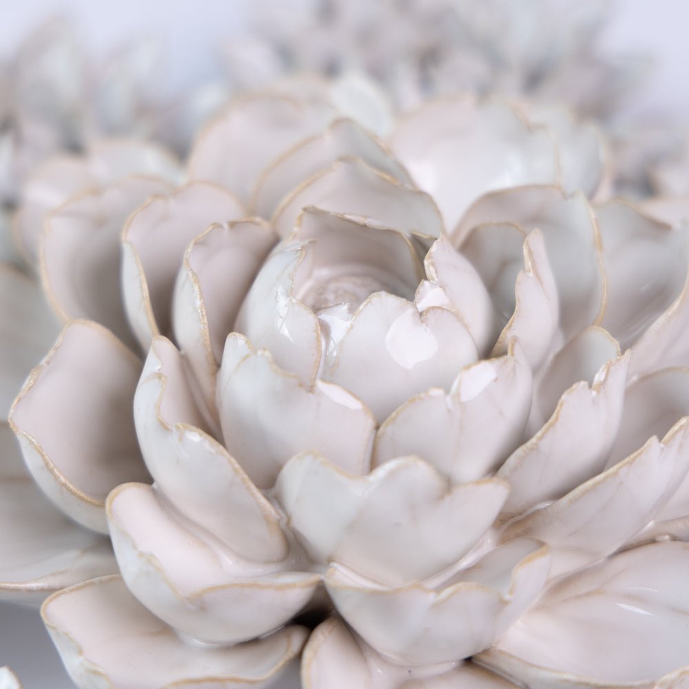 Ceramic Flower Coastal Curated Collection #7 - Chive US Wholesale