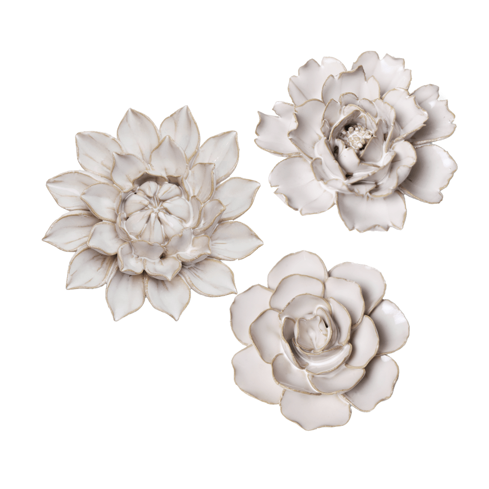 Ceramic Flower Coastal Curated Collection #9 - Chive US Wholesale