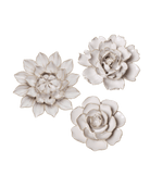 Ceramic Flower Coastal Curated Collection 9 - Chive US Wholesale