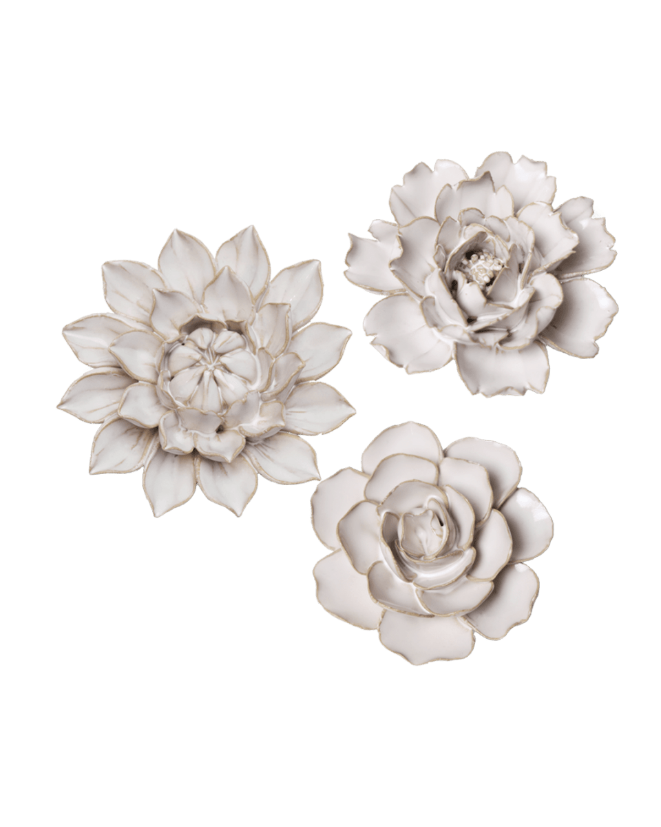 Ceramic Flower Coastal Curated Collection 9 - Chive US Wholesale