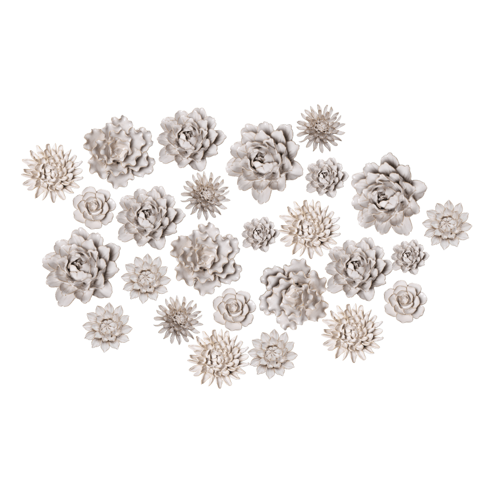 Ceramic Flower Coastal Curated Collection #10 - Chive US Wholesale