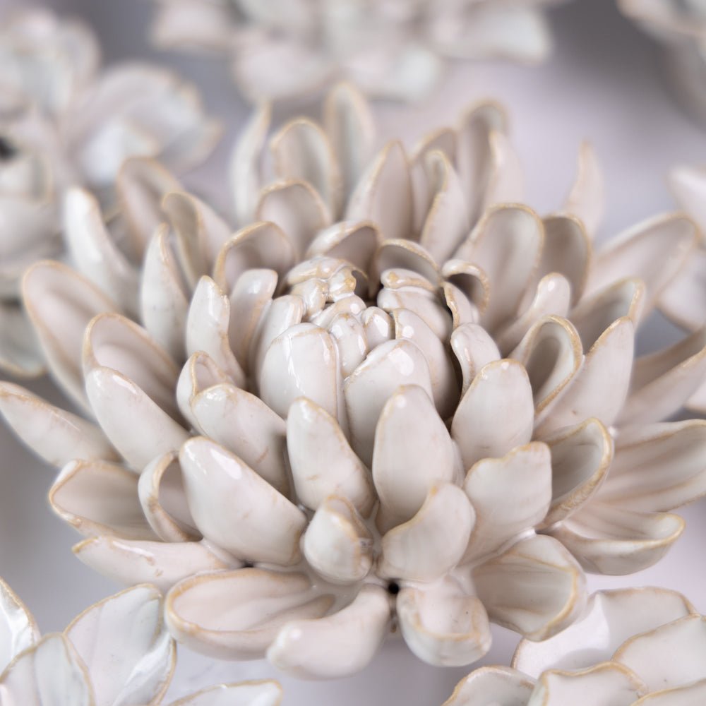 Ceramic Flower Coastal Curated Collection #10 - Chive US Wholesale