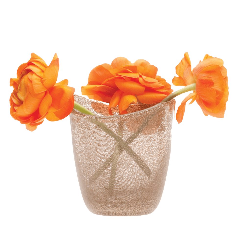 Copper Glass Modern Flower Vase - Chive US Wholesale