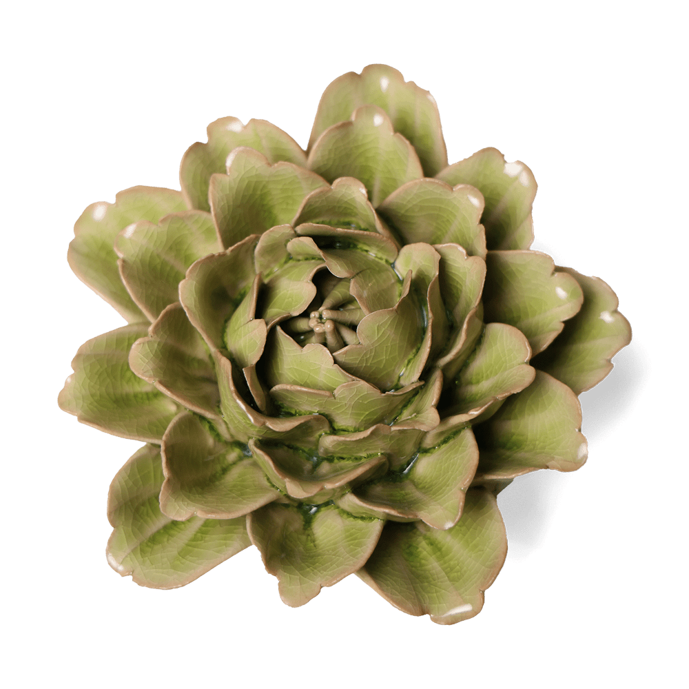 Ceramic Flower English Garden Curated Collection 24 - Chive US Wholesale