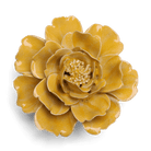 English Garden Ceramic Flower Yellow Rose - Chive US Wholesale