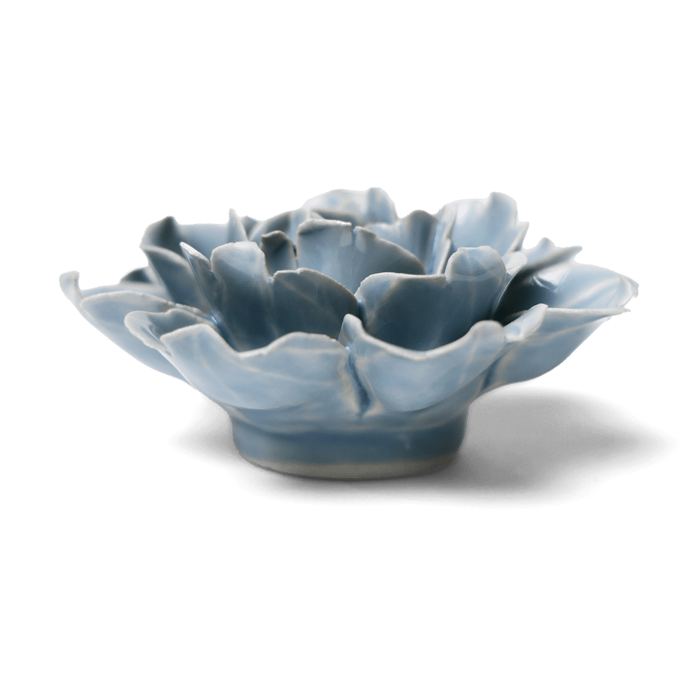 English Garden Ceramic Flower Blue Rose - Chive US Wholesale