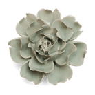 English Garden Ceramic Flower Green Rose - Chive US Wholesale