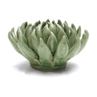 English Garden Ceramic Flower Green Large Succulent - Chive US Wholesale