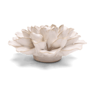 English Garden Ceramic Flower White Water Lily - Chive US Wholesale