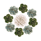Ceramic Flower English Garden Curated Collection #11 - Chive US Wholesale
