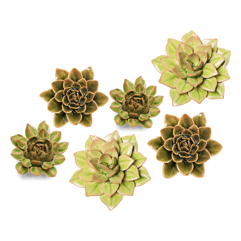 Ceramic Flower English Garden Curated Collection #15 - Chive US Wholesale