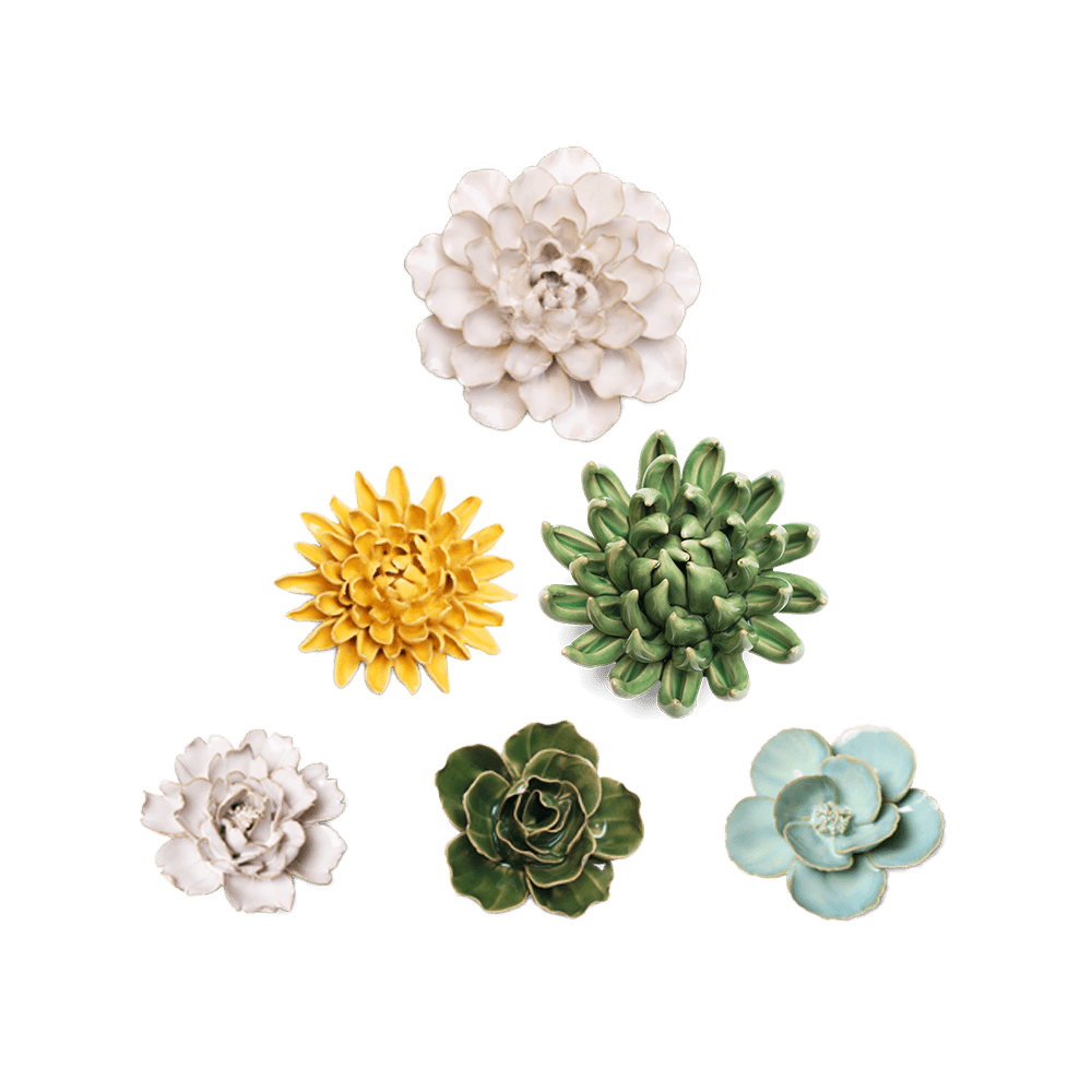 Ceramic Flower English Garden Curated Collection #18 - Chive US Wholesale
