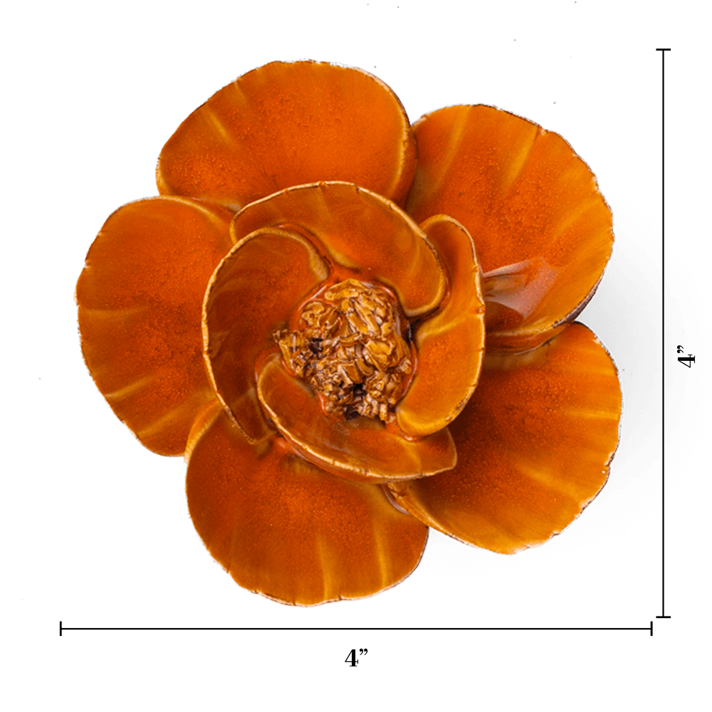 FR08 Burnt Orange Poppy - Chive US Wholesale