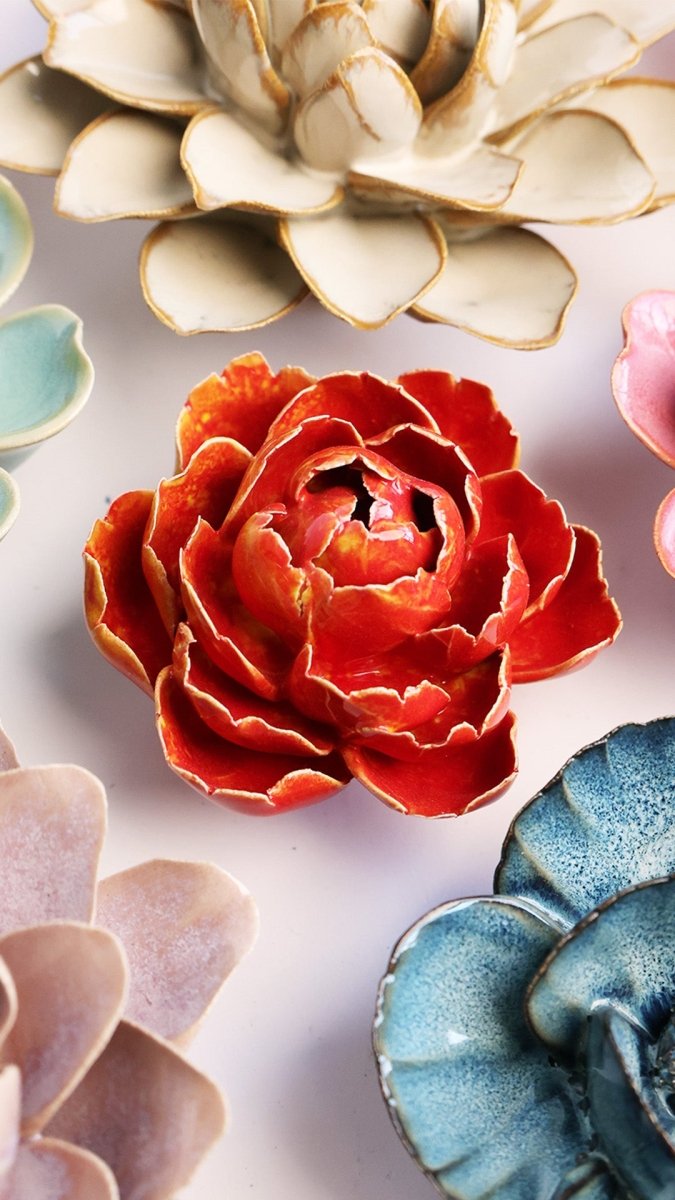 FR18 Orange Yellow Gay Paree Peony - Chive US Wholesale