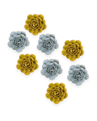 Ceramic Flower France Curated Collection 5 - Chive US Wholesale