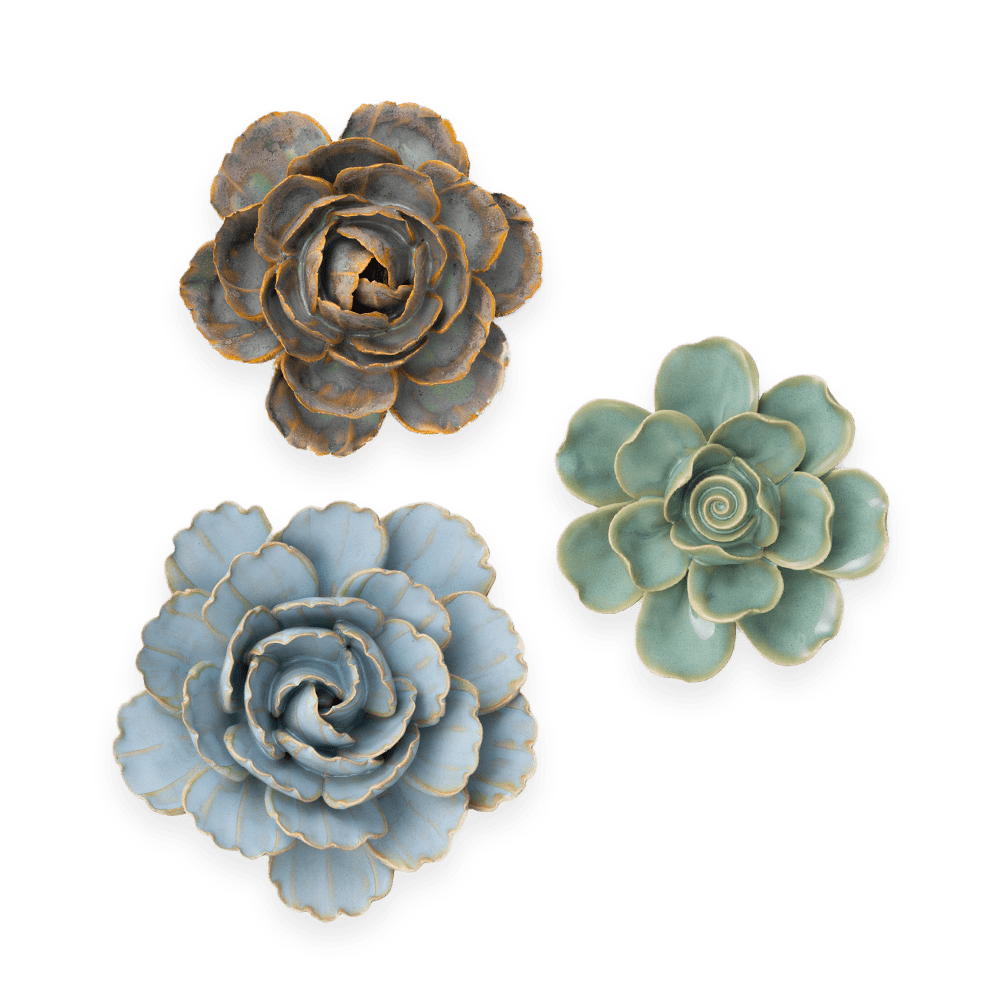 Ceramic Flower France Curated Collection #12 - Chive US Wholesale