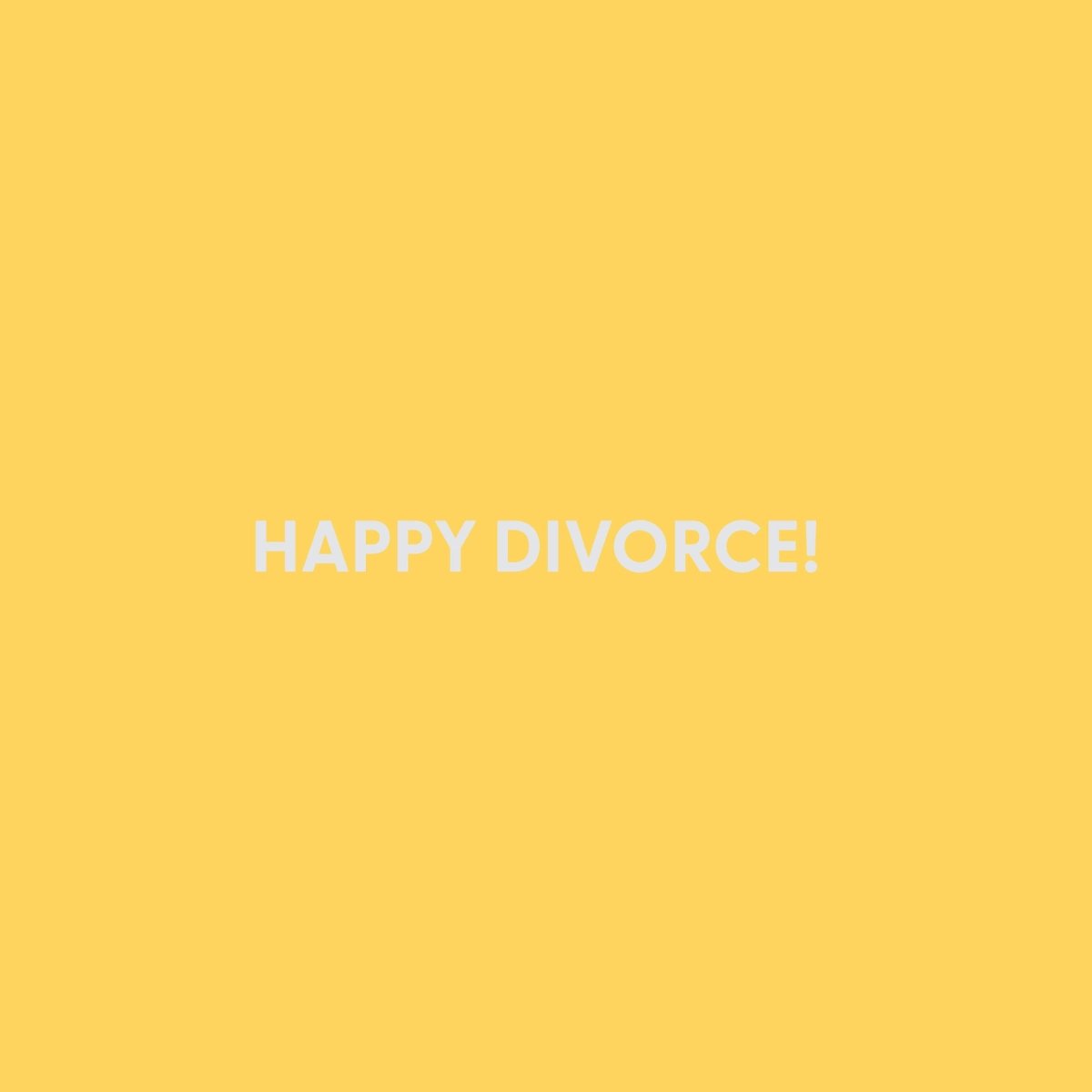 Happy Divorce! - Greeting Card - Chive US Wholesale