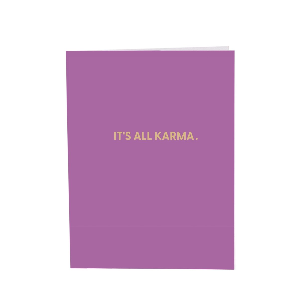 It's all karma - Greeting Card - Chive US Wholesale