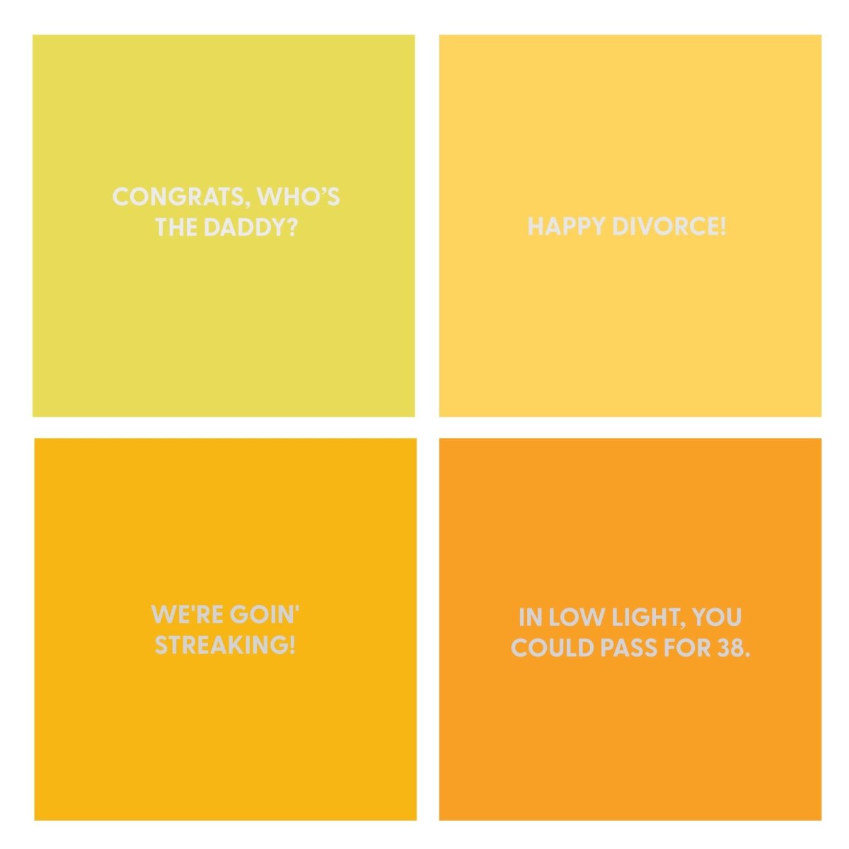 Bicep Greeting Cards - 96pc Assortment - Chive US Wholesale