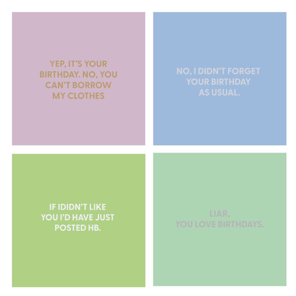 Birthday Greeting Cards - 96pc Assortment - Chive US Wholesale