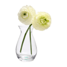 George Glass Clear Bud Vase For Flowers - Chive US Wholesale