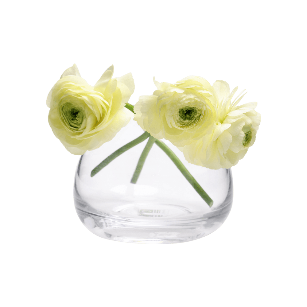 George Glass Clear Bud Vase For Flowers - Chive US Wholesale