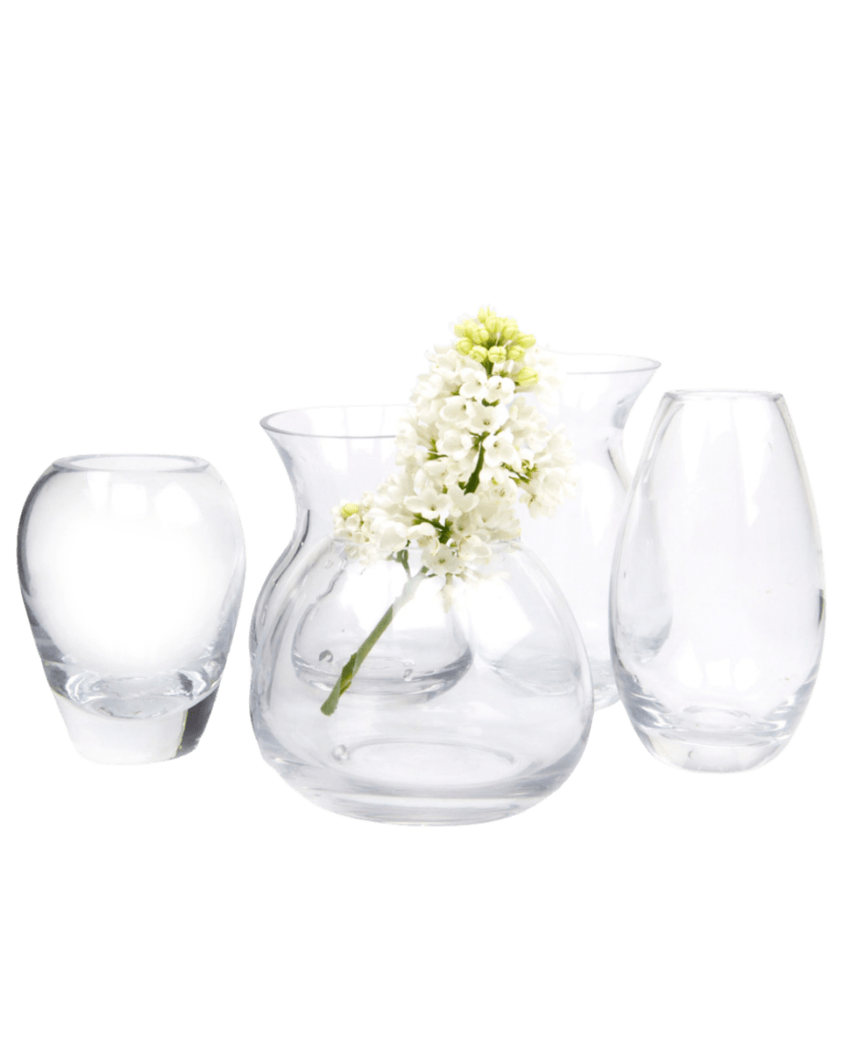 George Glass Clear Bud Vase Kit - Chive US Wholesale