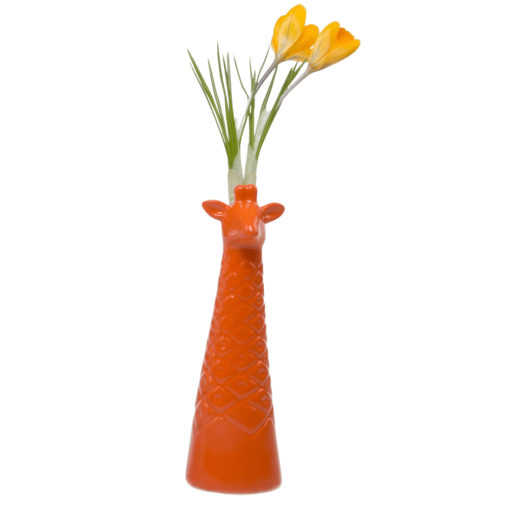 Giraffe Ceramic Flower Vase - Chive US Wholesale