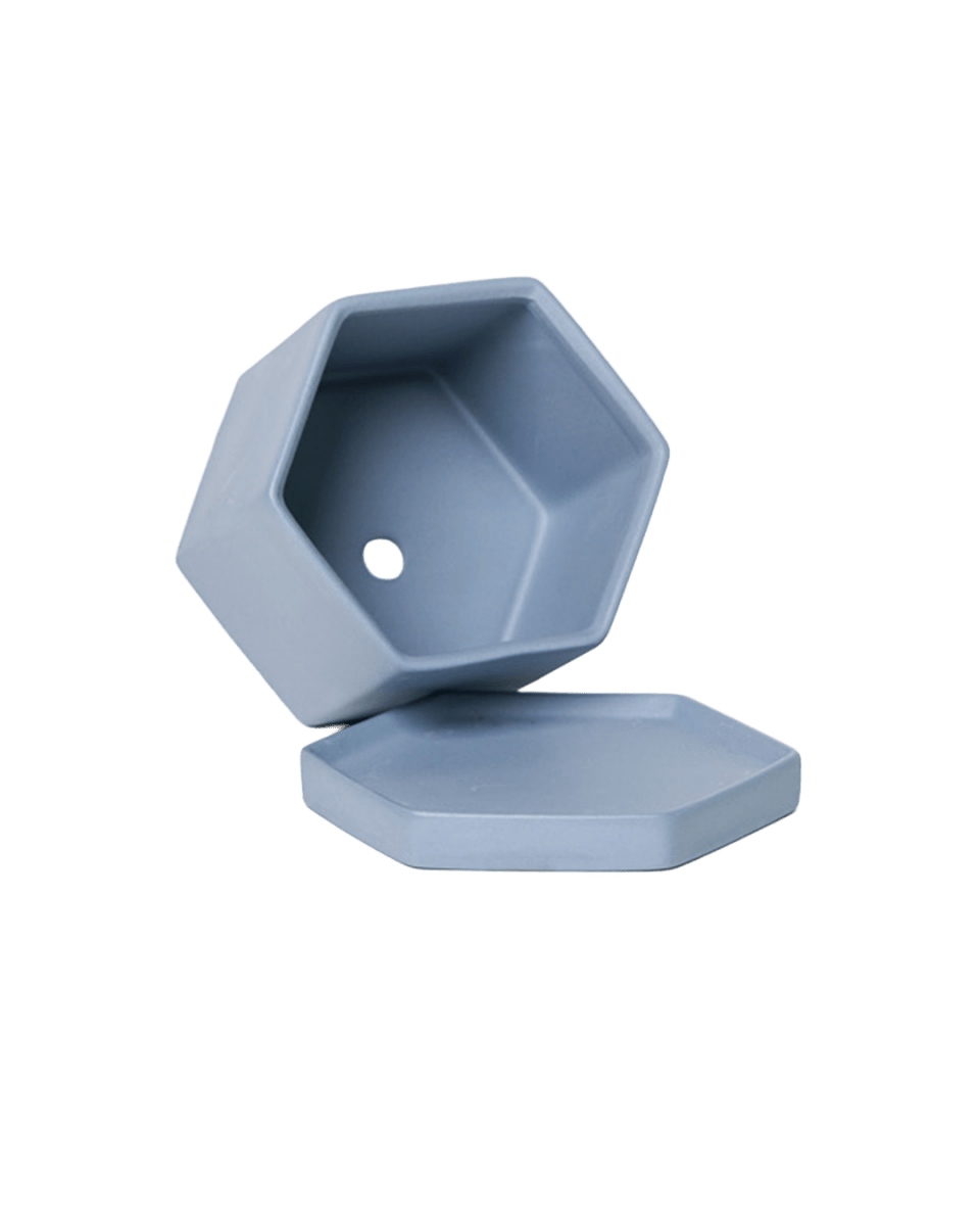 Hexi Porcelain Pot With Drainage Hole - Chive US Wholesale