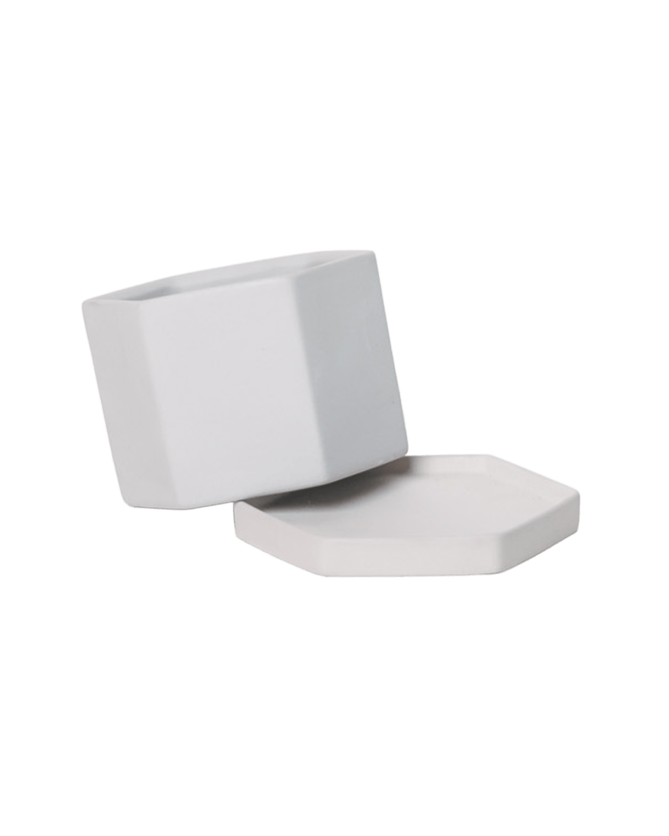 Hexi Porcelain Pot With Drainage Hole - Chive US Wholesale