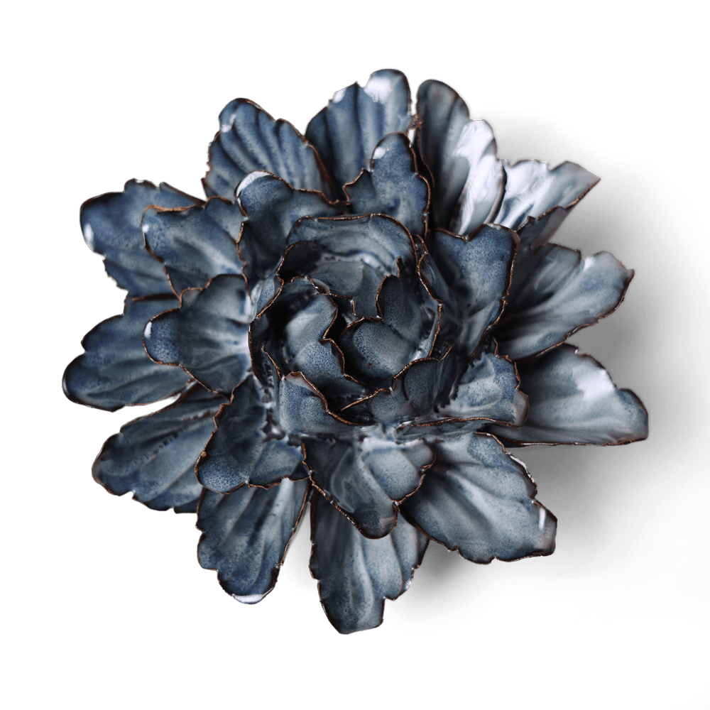 Japan Ceramic Flower Blue Tree Peony - Chive US Wholesale