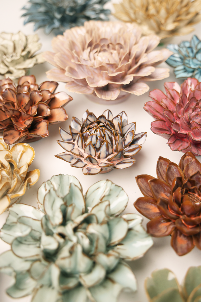 JA48 Pink Blue Sugarbush Protea - Chive US Wholesale
