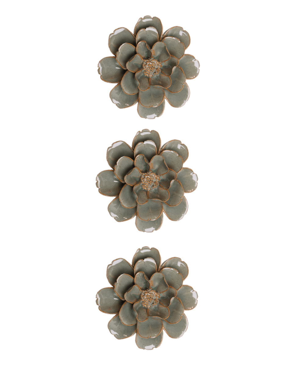 Ceramic Flower Japan Curated Collection 18 - Chive US Wholesale