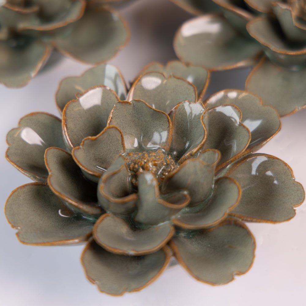 Ceramic Flower Japan Curated Collection #18 - Chive US Wholesale